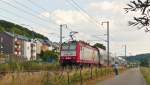 . Die 4001 mit ihrer Werbung war mir der Nachschuss auf den RE 3741 Troisvierges - Luxembourg in Rollingen/Mersch wert. 21.08.2015 (Jeanny)